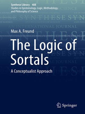 cover image of The Logic of Sortals